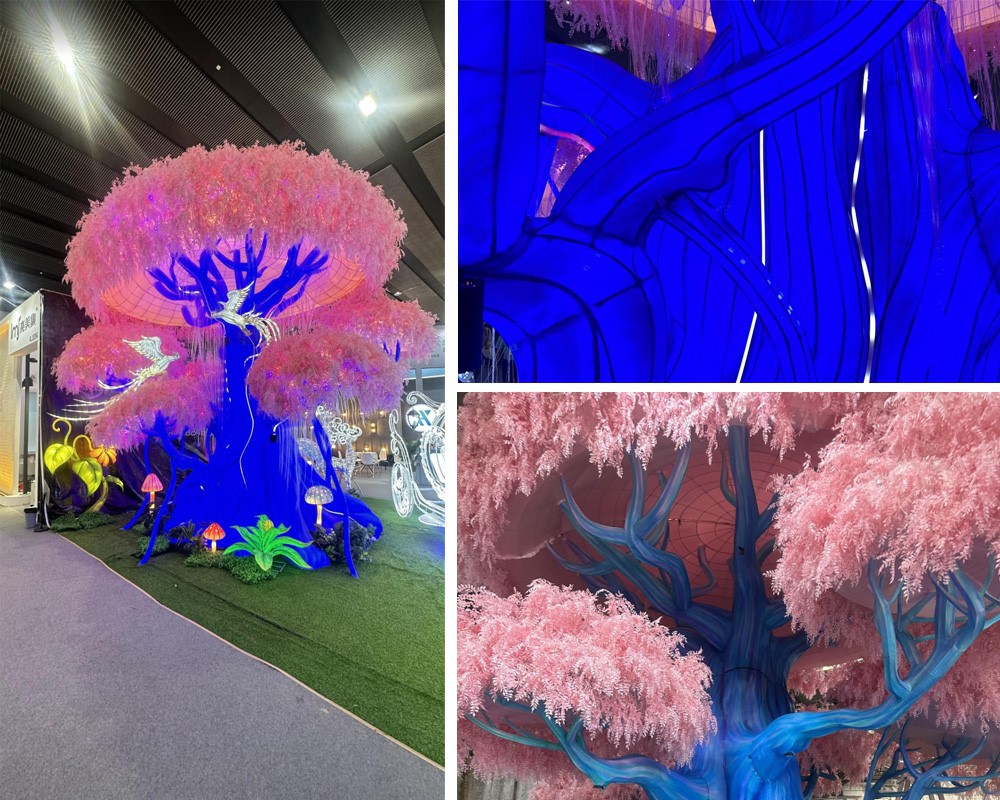 Outdoor Interactive New Year Lantern Wishing Tree Made in China Outdoor Interactive New Year Lantern Wishing Tree Made in China